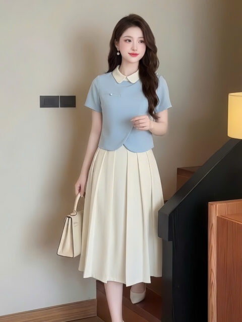🌸 SET VÁY THỜI TRANG CAO CẤP - THANH LỊCH & SANG TRỌNG DS8860 🌸